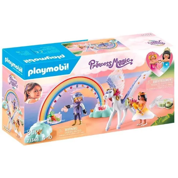 Zestaw z figurkami Princess Magic 71361 Niebiański pegaz z tęczą