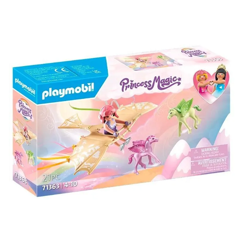 Zestaw z figurkami Princess Magic 71363 Niebiańska wycieczka z młodym pegazem