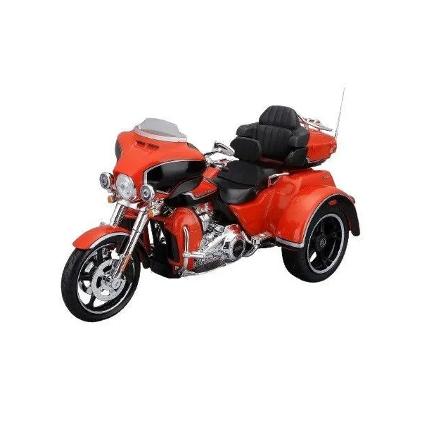 Model metalowy HD 2021 CVO Tri Glide pomarańcz 1/12