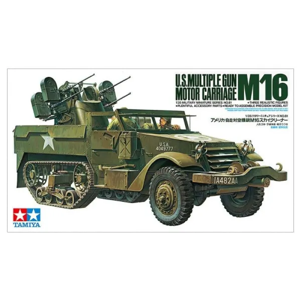 Model plastikowy U.S. Multiple Gun Motor Carriage M16 1/35