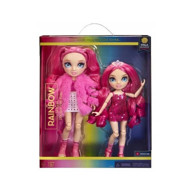 Lalka Rainbow High 2-pak Stella Monroe
