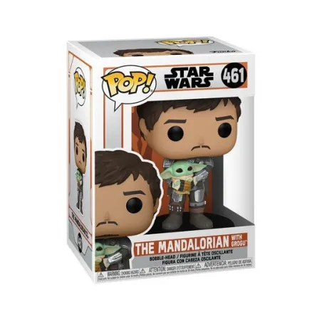 Figurka Star Wars The Mandalorian POP! - Mandalorian & Grogu (461)