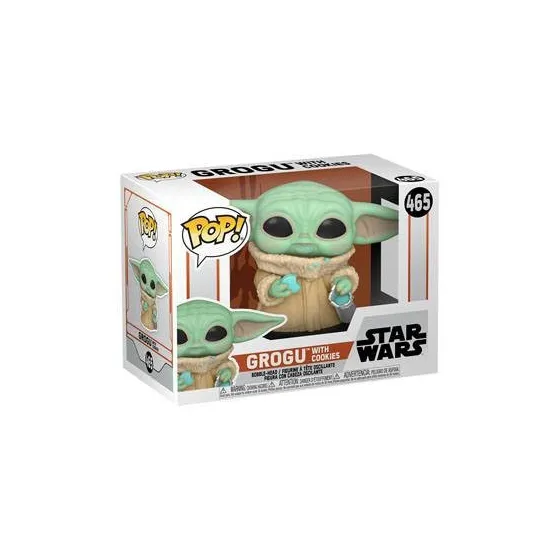 Figurka Star Wars The Mandalorian POP! - The Child with Cookie (465)