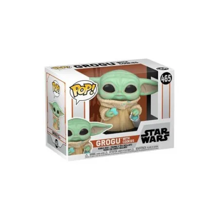 Figurka Star Wars The Mandalorian POP! - The Child with Cookie (465)