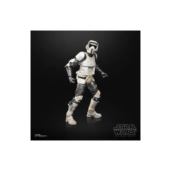 Figurka Star Wars The Mandalorian F2871 Black Series Carbonized - Scout Trooper