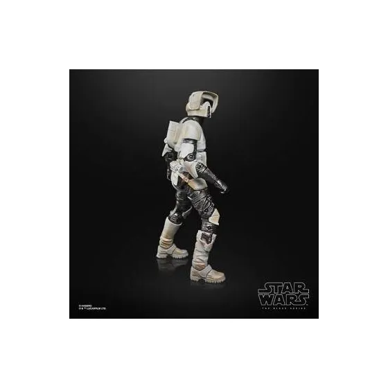 Figurka Star Wars The Mandalorian F2871 Black Series Carbonized - Scout Trooper