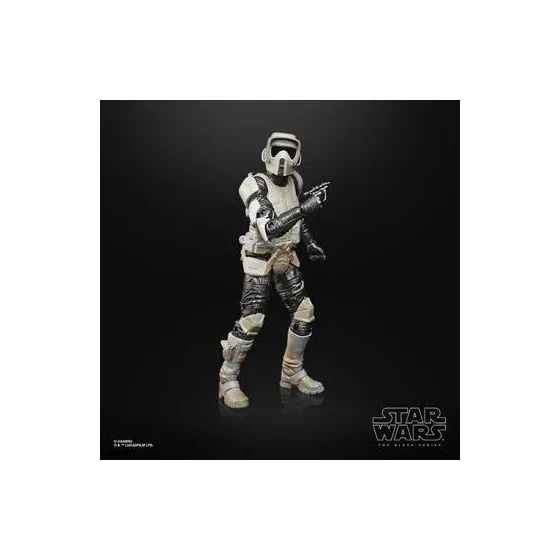 Figurka Star Wars The Mandalorian F2871 Black Series Carbonized - Scout Trooper