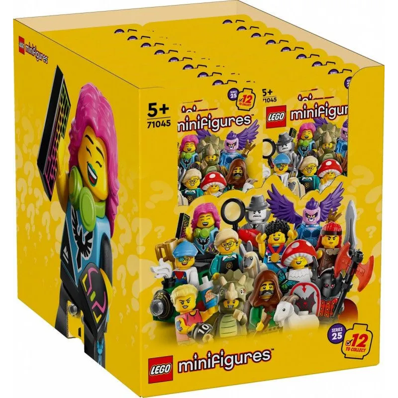 Klocki Minifigures 71045 Minifigurki seria 25 BOX
