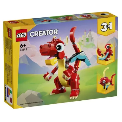 Klocki Creator 31145 Czerwony smok