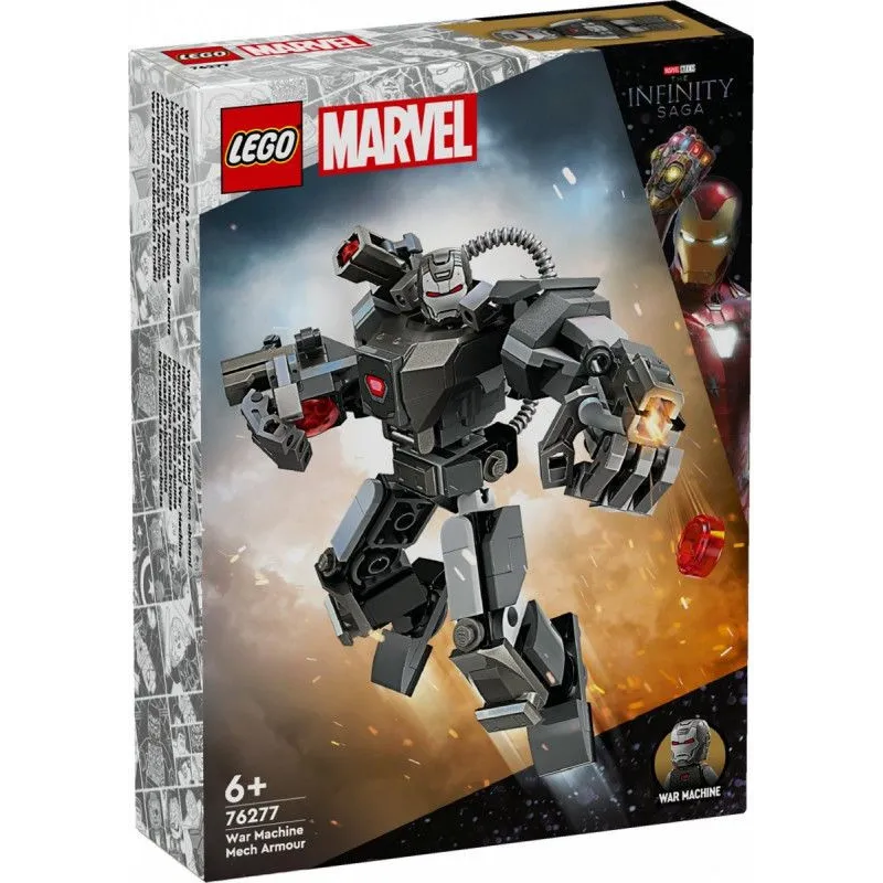 Klocki Super Heroes 76277 Mechaniczna zbroja War Machine