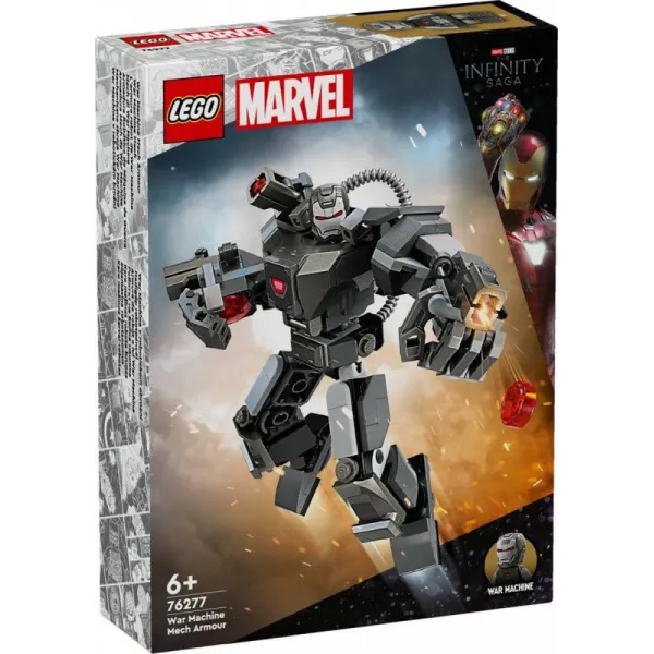 Klocki Super Heroes 76277 Mechaniczna zbroja War Machine