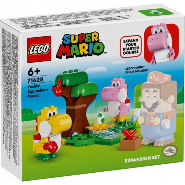 Klocki Super Mario 71428 Niezwykły las Yoshiego