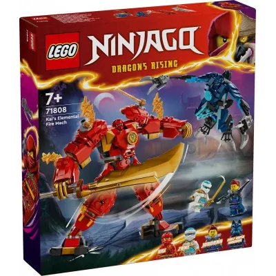 Klocki Ninjago 71808 Mech żywiołu ognia Kaia