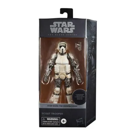 Figurka Star Wars The Mandalorian F2871 Black Series Carbonized - Scout Trooper