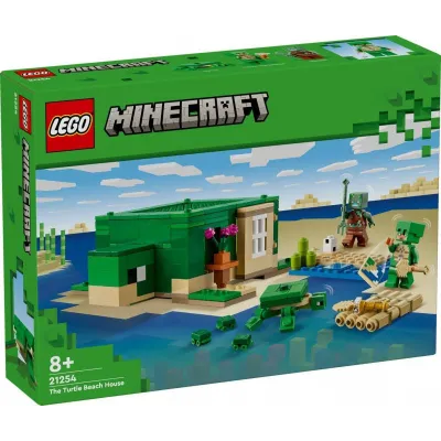 Klocki Minecraft 21254 Domek na plaży żółwi
