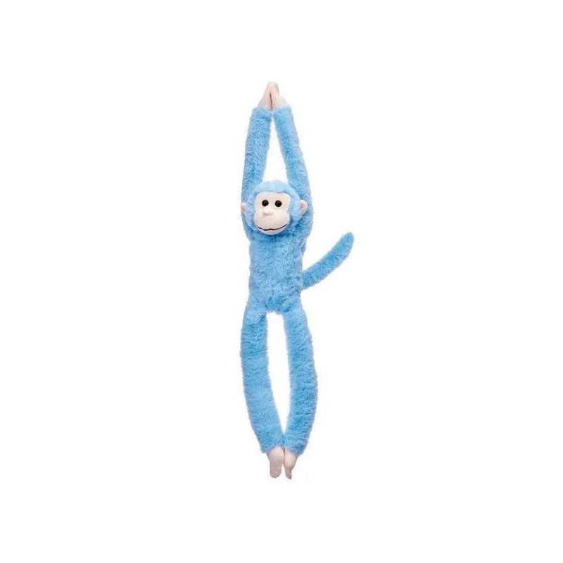 Maskotka Małpka wisząca niebieska