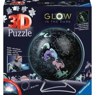 Puzzle 3D Globus Konstelacje