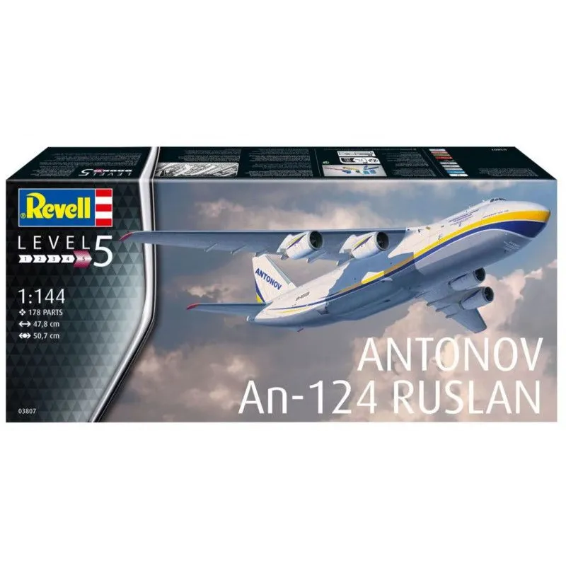 Model plastikowy Antonov AN-124 Ruslan 1/144