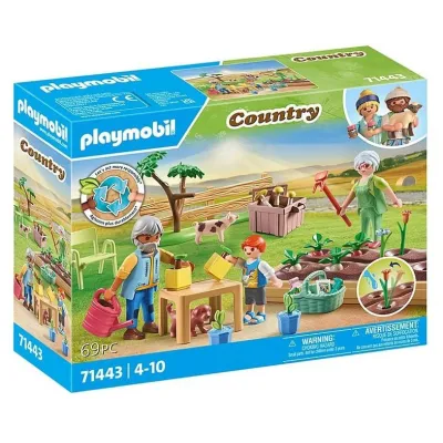 Zestaw z figurkami Country 71443 Ogródek warzywny u dziadka