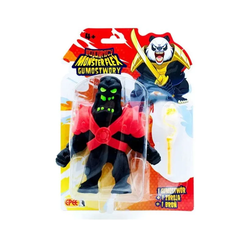 Figurka Gumostwory Wojownicy Smolisty Stwór z korbaczem