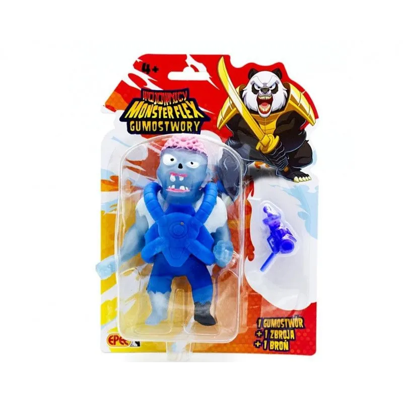 Figurka Gumostwory Wojownicy Kosmiczne Zombie ze świecącym laserowym pistoletem