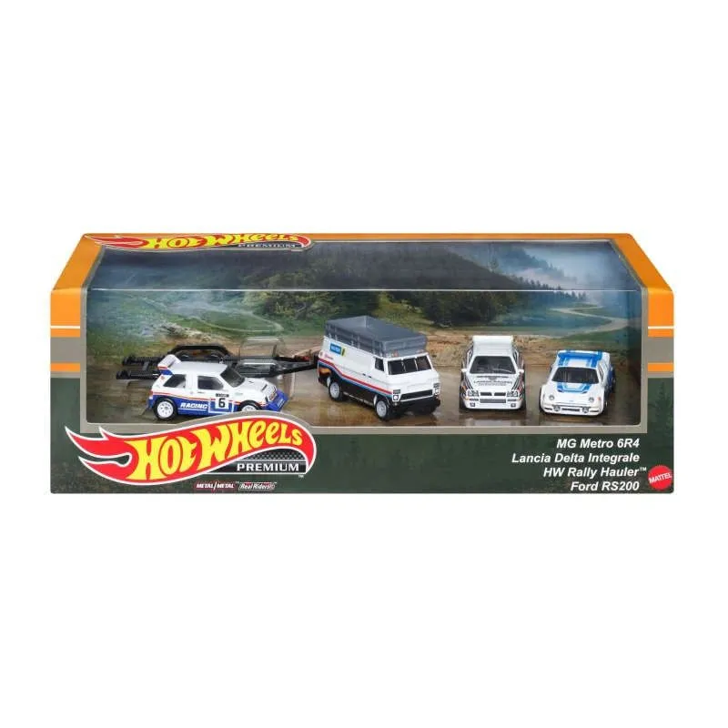 Zestaw 4 autek Premium Diorama