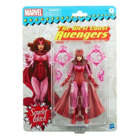 Figurka akcji F5884 Marvel Legends Retro Collection - Scarlet Witch "West Coast Avengers"