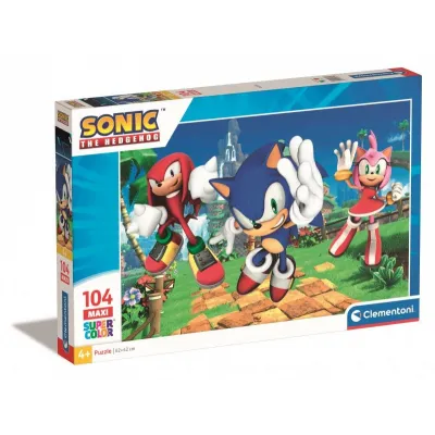 Puzzle 104 elementy Maxi Sonic