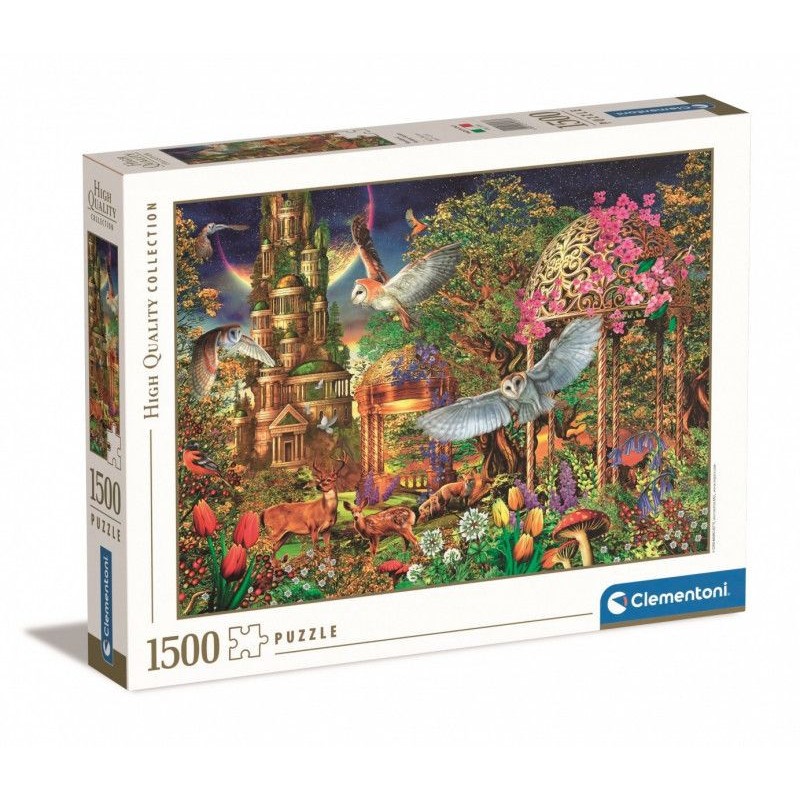 Puzzle 1500 elementów Woodland Fantasy Garden