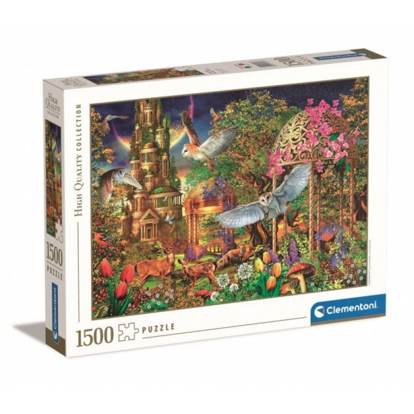 Puzzle 1500 elementów Woodland Fantasy Garden