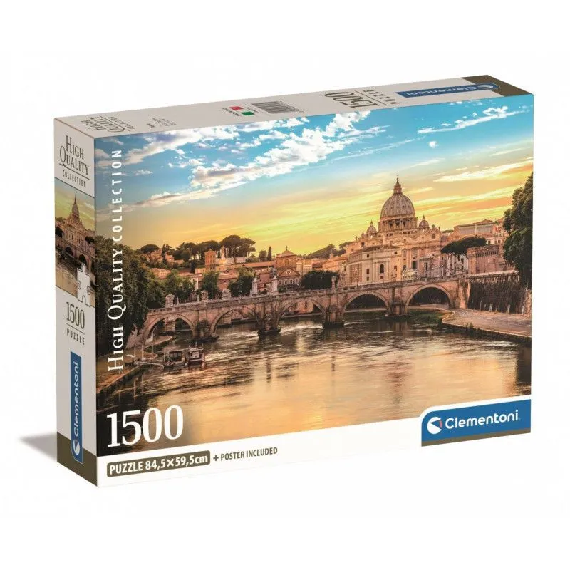 Puzzle 1500 elementów Compact Rome
