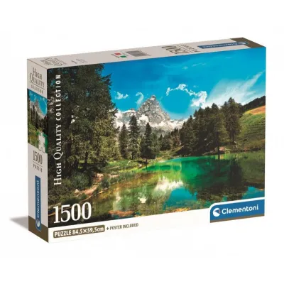 Puzzle 1500 elementów Compact Blue Lake