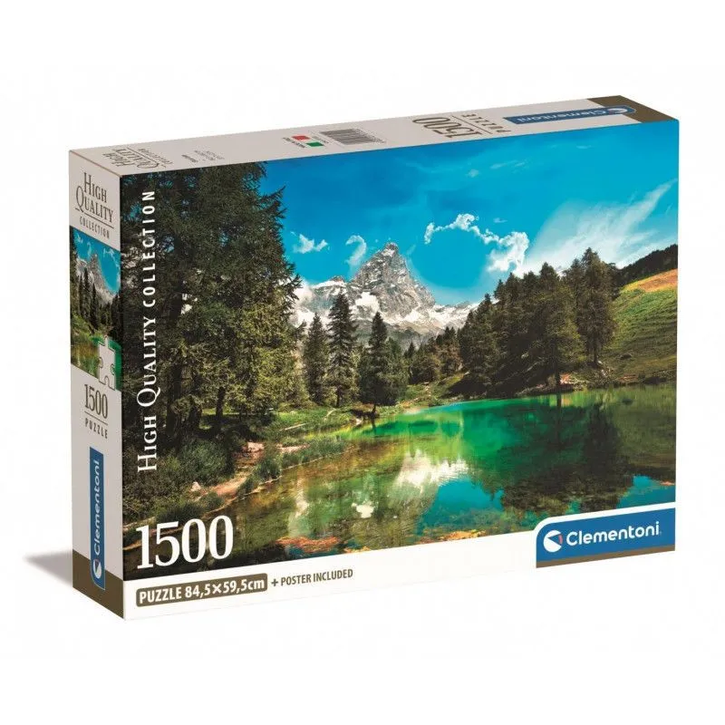 Puzzle 1500 elementów Compact Blue Lake