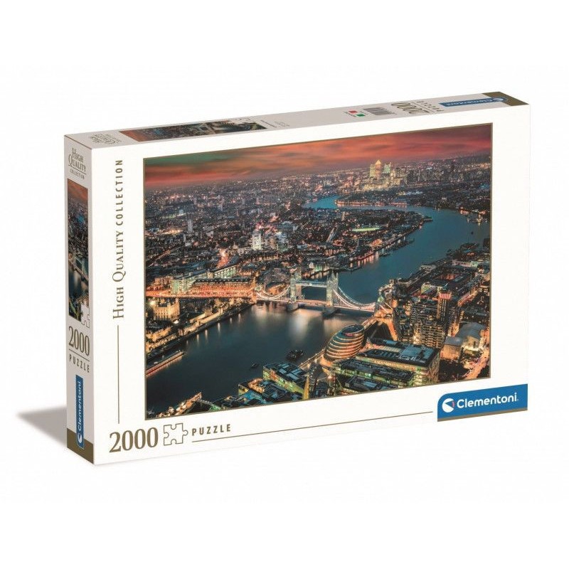 Puzzle 2000 elementów High Quality London Aerial View