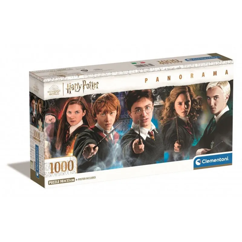 Puzzle 1000 elementów Panorama Compact Harry Potter