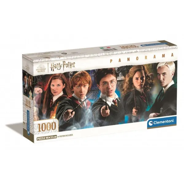 Puzzle 1000 elementów Panorama Compact Harry Potter