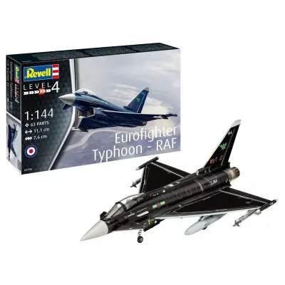 Model plastikowy Samolot Eurofighter Typhoon RAF 1/144