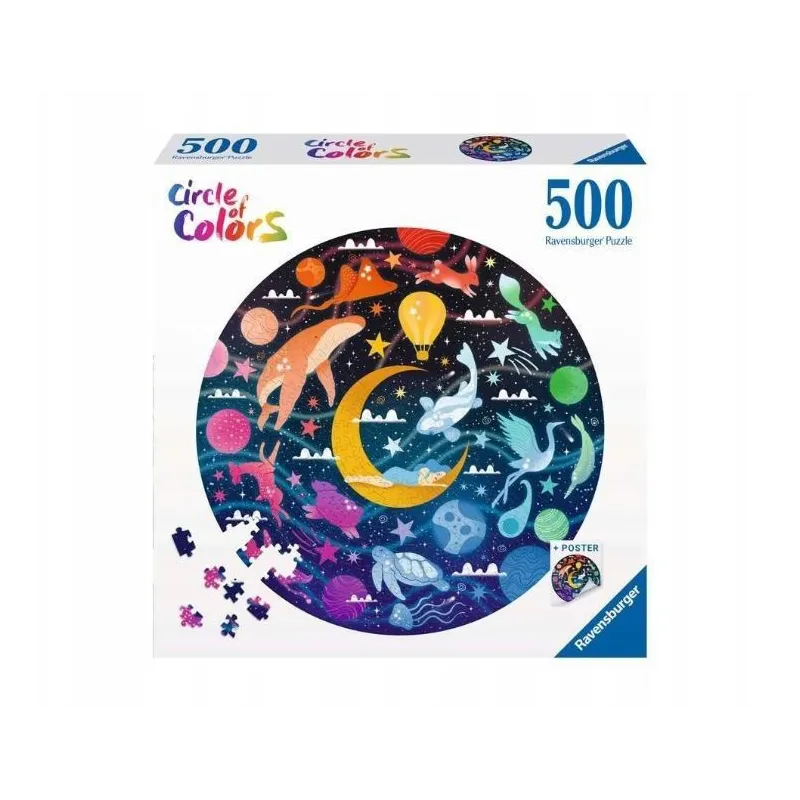 Puzzle 500 elementów Paleta kolorów Marzenia