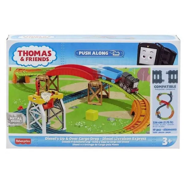 Lokomotywa popchaj jedź Tomek i Przyjaciele HPM62