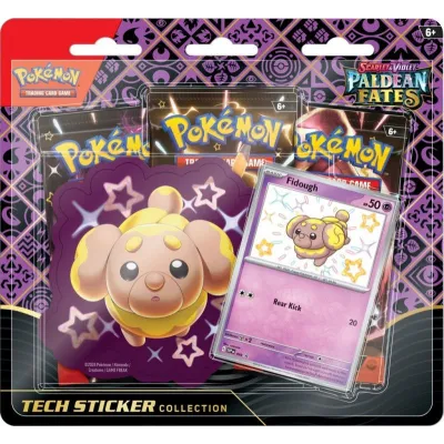 Karty Paldean Fates Tech Sticker Fidough