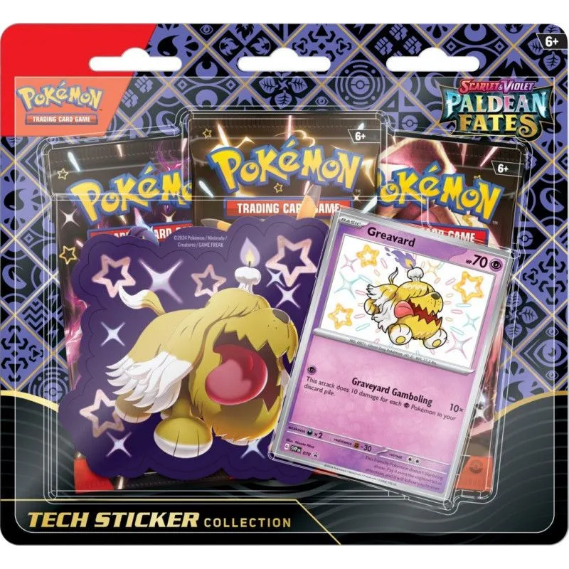 Karty Paldean Fates Tech Sticker Greavard