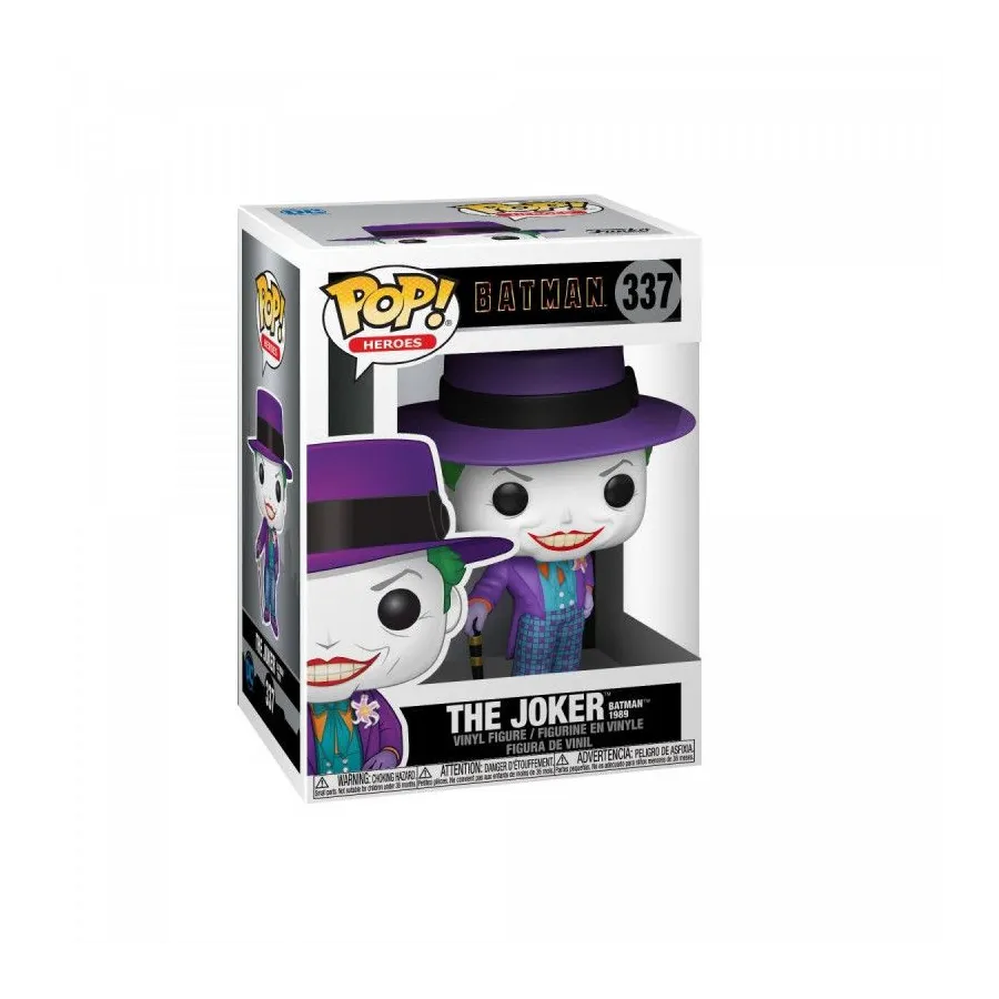 Figurka Funko POP! Heroes: Batman 1989 - Joker 337