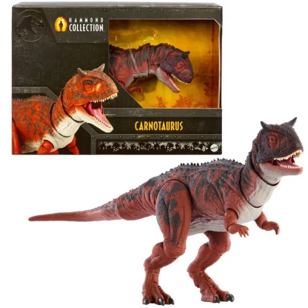 Figurka Jurassic World Kolekcja Hammonda Karnotaur Duży dinozaur