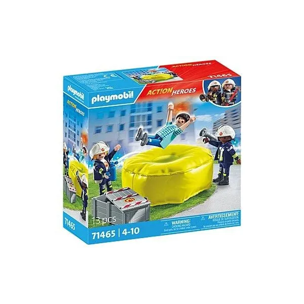 Zestaw figurek Action Heroes 71465 Strażacy z poduszką powietrzną