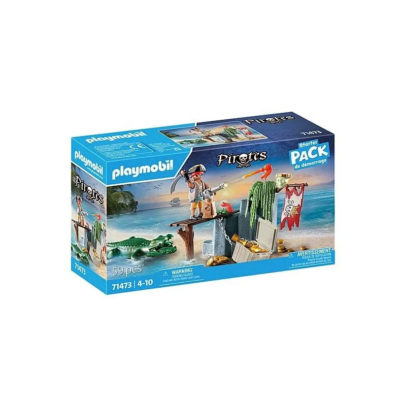 Zestaw figurek Pirates 71473 Pirat z aligatorem