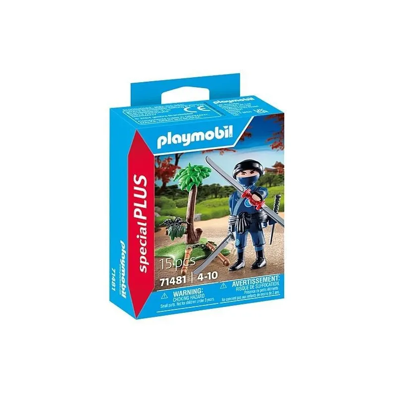 Figurka Special Plus 71481 Ninja z uzbrojeniem