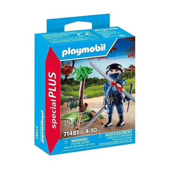 Figurka Special Plus 71481 Ninja z uzbrojeniem