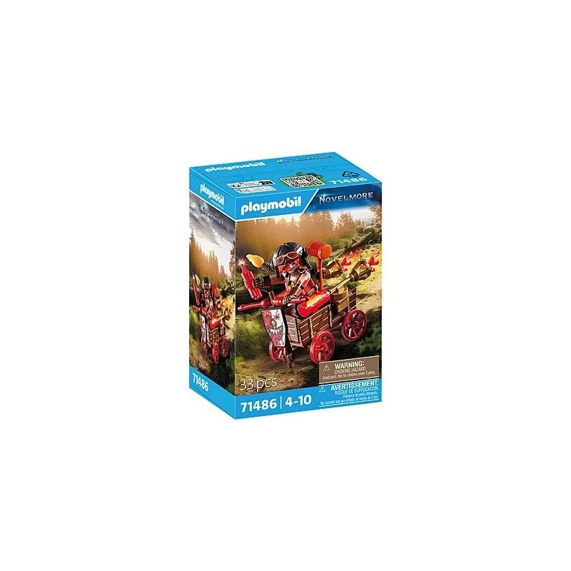 Zestaw figurek Novelmore 71486 Pojazd wyścigowy Kahbooma