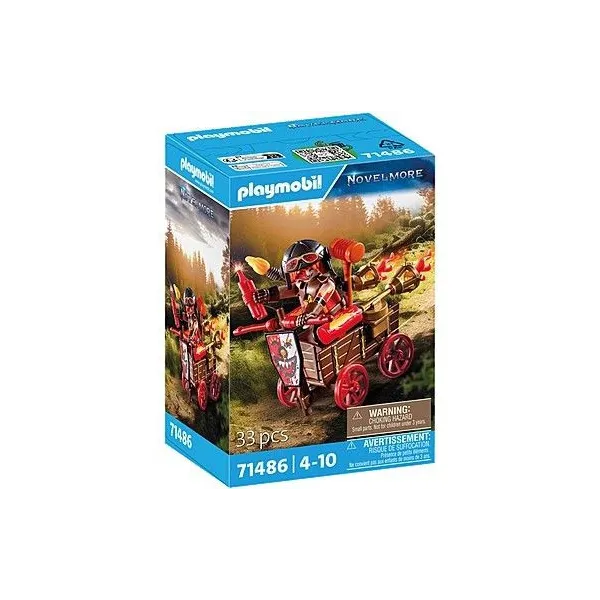 Zestaw figurek Novelmore 71486 Pojazd wyścigowy Kahbooma