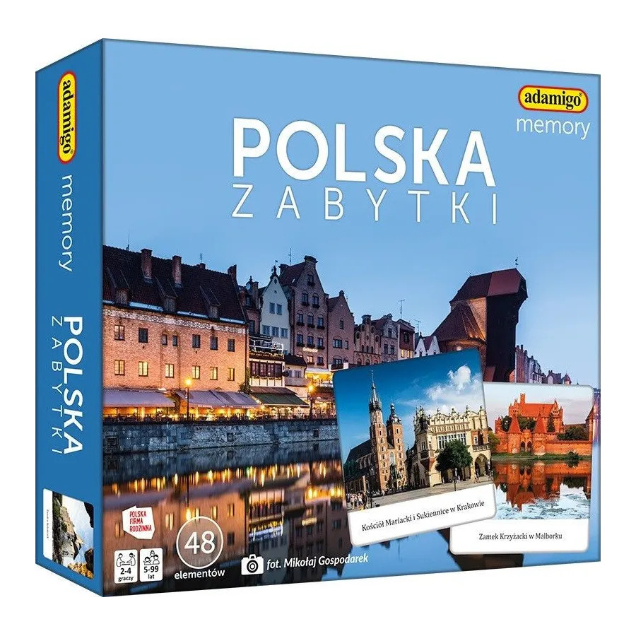 Gra Memory - Polska zabytki